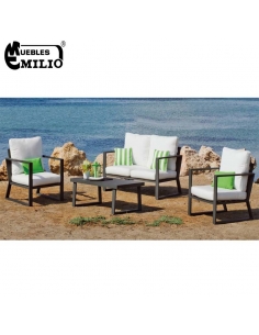 SET BOLONIA ALUMINIO