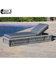 Cama Cayman 100 Aluminio y Cuerda