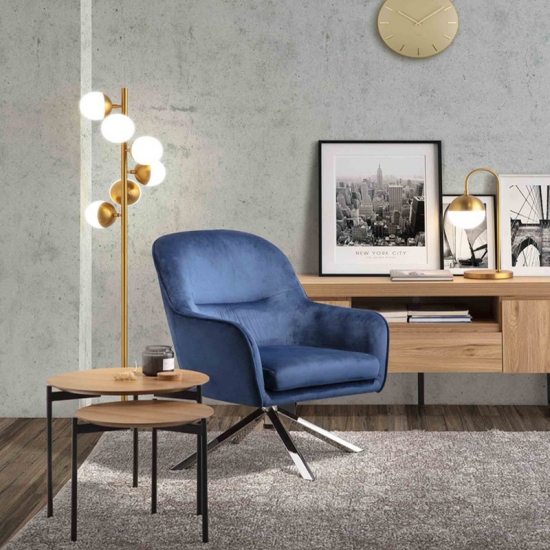 Sillón terciopelo SL-246