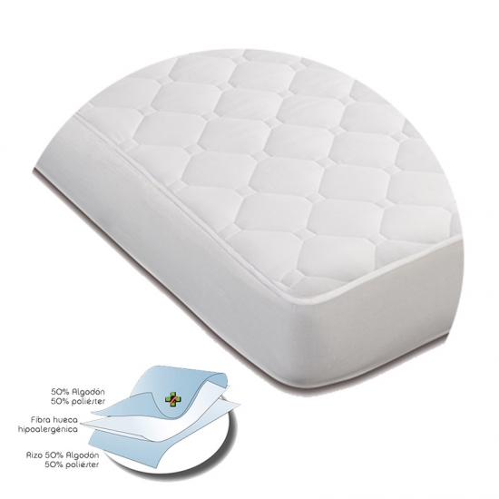 Cubrecolchón Acolchado Mash