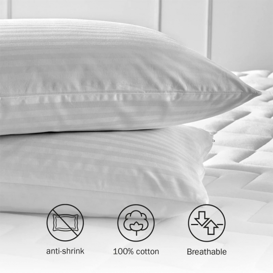 Funda de almohada cutí. 100% algodón